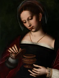 Detail of Mary Magdalene (detail)