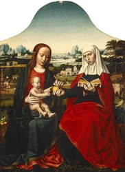 The Virgin and Child with Saint Anne