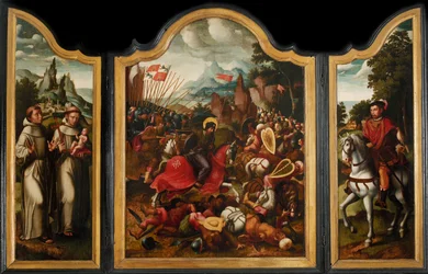 The Battle of Clavijo, ca 1525-1550