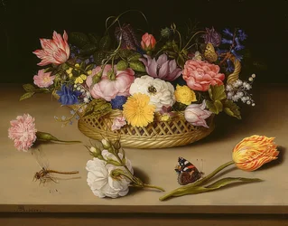 Still Life with Flowers. 1614