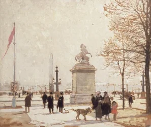 Autumn at the Champs Elysees