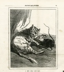 Illustration of Cham (1819-1879) in Le Charivari