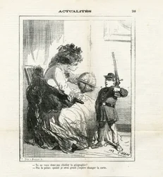 Illustration of Cham (1819-1879) in Le Charivari