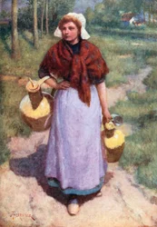 A Flemish Country Girl