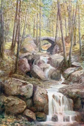 Pont du Prophete, Promenade Meyerbeer, Spa Woods