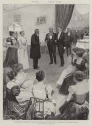 The Bloemfontein Conference, Reception at the Presidency, Meeting of Sir Alfred Milner and President Kruger