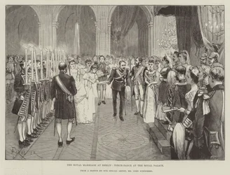 The Royal Marriage at Berlin, Torch-Dance at the Royal Palace