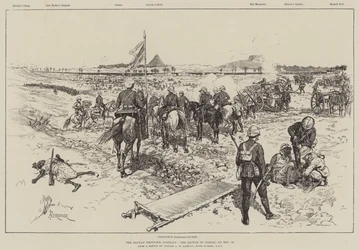 The Soudan Frontier Conflict, the Battle of Ginnis, on 30 December