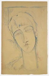 Anna Akhmatova Portrait of a Red Woman