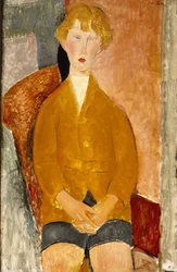 Boy in Short Pants, c.1918