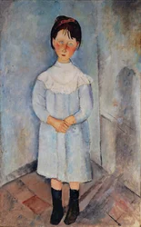 Girl in Blue, 1918.