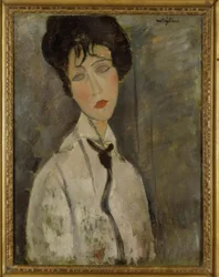 The Woman with the Black Tie