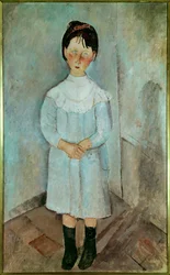 Little Girl in Blue