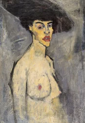 Nude with a Hat