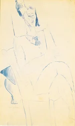 Portrait of Jean Cocteau