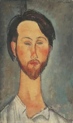 Portrait of Léopold Zborowski 1889-1932, 1918