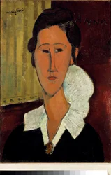 Woman with the Collar or Portrait of Anna Zborowska