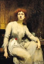 Portrait of Severine (1855-1929) 1893