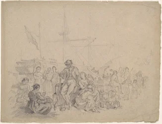 Dockside Scene