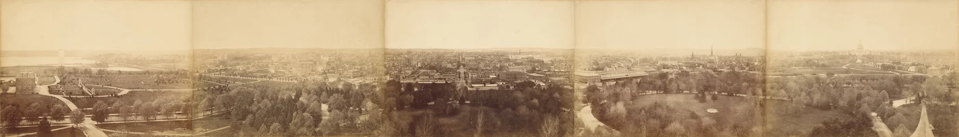 Panoramic View of Washington, DC