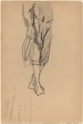 Partial Sketch of a Boy in Knickers