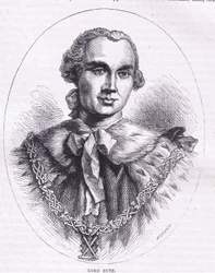 Lord Bute, illustration from Cassells History of the United States