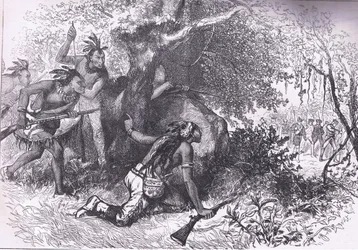 Treachery of the Cherokees 1760