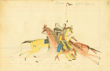 Crow Spits Blood, Howling Wolf, Southern Cheyenne