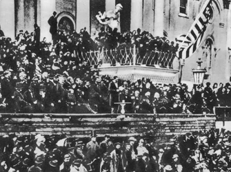 Abraham Lincoln’s second inauguration, 4 March 1865