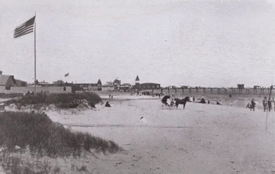 Old Orchard Beach, Maine: Beach Scene