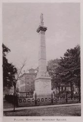 Pulaski Monument, Monterey Square