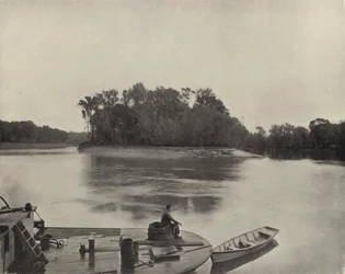 The Roanoke River in North Carolina
