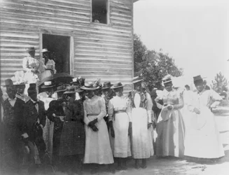 An African-American church in Georgia