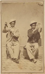 Bell Boys at the Barrett House, Burlington, Iowa, c. 1863
