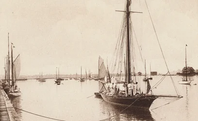 Buffalo Harbor, Showing Buffalo, Yacht Club, Buffalo, New York