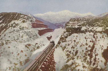 Cajon Pass, at the Summit of the Coast Range, California