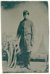 Charles H. Arnum, a Private in the 54th Massachusetts Volunteer Infantry Regiment, 1864