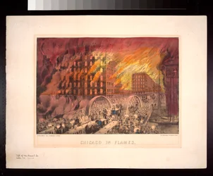 Chicago in Flames, 1871