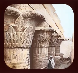 Columns in the Temple of Esneh
