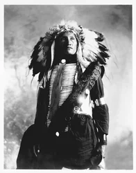 Eddie Plenty Holes, a Sioux Indian, c. 1900