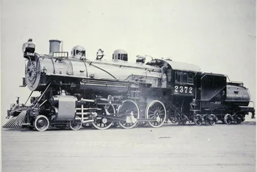 Engine 2372 class T-32 of the Southern Pacific Railroad