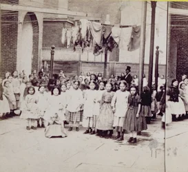 Female Guardian Society, Home for the Friendless, 29th Street, New York, July 4, 1864