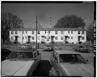 John Hope Homes, Building B-1, 338 Spelman Lane (Originally Leonard Street), Atlanta, Fulton County, GA