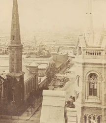 North Broad Street from City Hall from the 