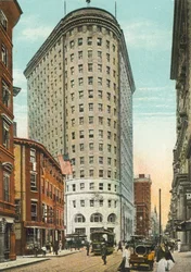 Providence, Rhode Island: Turks Head Building and Westminster Street