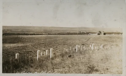 Scene at Custer Battlefield