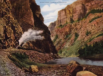 Second Tunnel, Canyon of the Grand River