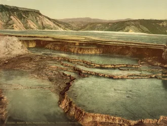 Summit Basin, Mammoth Hot Spring, Yellowstone National Park