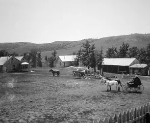 The Haylie Ranch, Crook County, Wyoming, c.1890