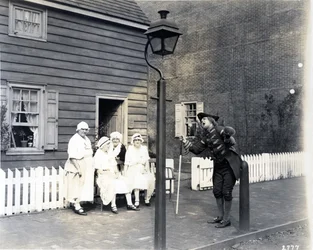 Town Crier on the High Street, 1926
